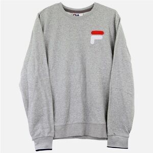 Fila Men’s Extra Large Grey Crewneck Sweatshirt